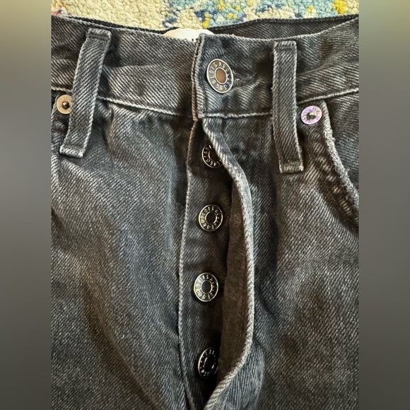 Agolde Riley High Rise Short - 25 - Picture 7 of 9